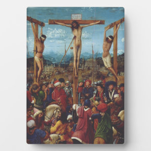Placa Expositora La Crucifixión de Van Eyck