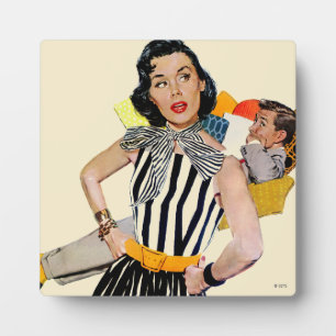 Placa Expositora La Dama Fue Insultada