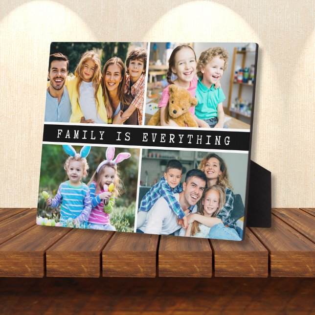 Placa Expositora La Familia Moderna De 4 Collages de fotos Es Todo  (Subido por el creador)