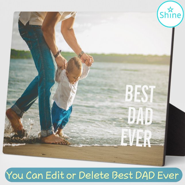 Placa Expositora La foto del mejor personalizado de padre de todos  (Subido por el creador)
