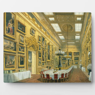 Placa Expositora La galería Waterloo, Apsley House, reproducida en
