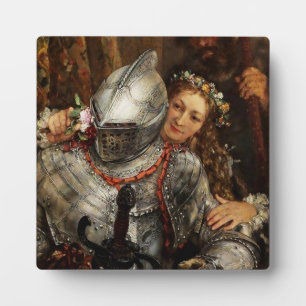 Placa Expositora La gallina ciega de Adolph Menzel