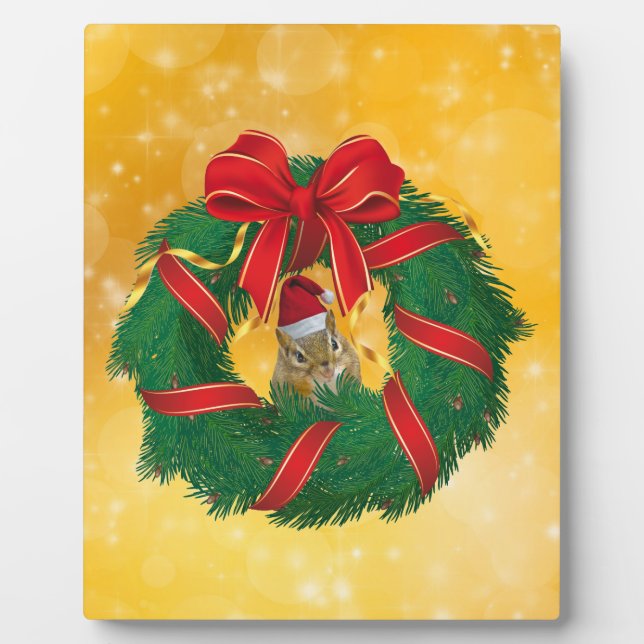 Placa Expositora La guerra de los Navidades de Chipmunk (Frente)