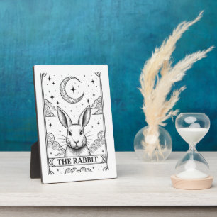 Placa Expositora La ilustración de la carta del tarot de la luna mí