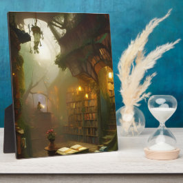 Placa Expositora La mágica librería Fantasy Art Tabletop