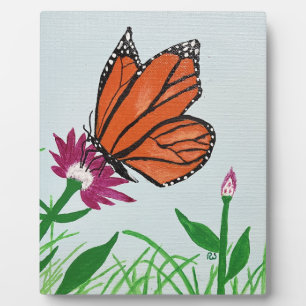 Placa Expositora La mariposa monarca