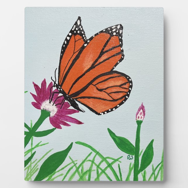 Placa Expositora La mariposa monarca (Frente)