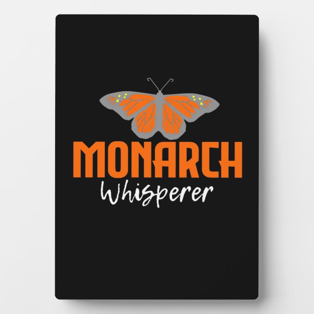 Placa Expositora La mariposa monarca Whisperer (Frente)