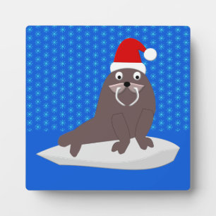 Placa Expositora La morada de los Navidades y los copos de nieve