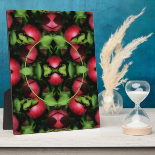 Placa Expositora La naturaleza de las manzanas McIntosh agrega tu p