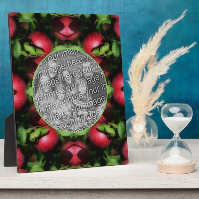 Placa Expositora La naturaleza de las manzanas McIntosh agrega tu p (Lado)