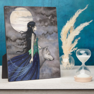 Placa Expositora La noche de la fantasía de Wolf