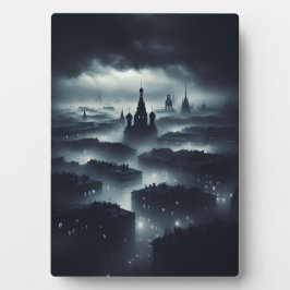 Placa Expositora La noche de la oscuridad en la ciudad Fotos