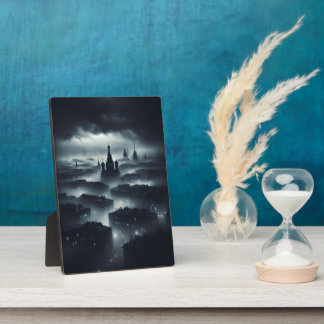 Placa Expositora La noche de la oscuridad en la ciudad Fotos