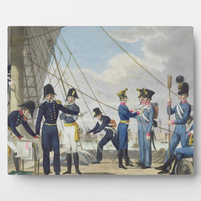 Placa Expositora La nueva Marina Real Imperial Austríaca después de (Frente)