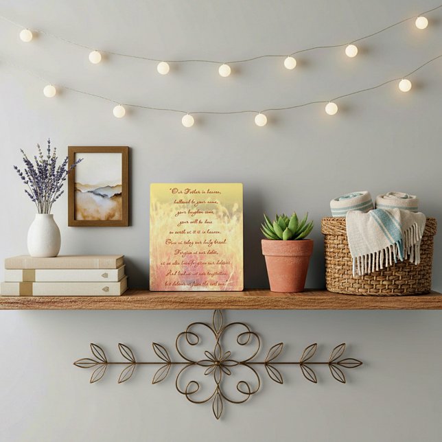 Placa Expositora La oración del Señor (Subido por el creador)