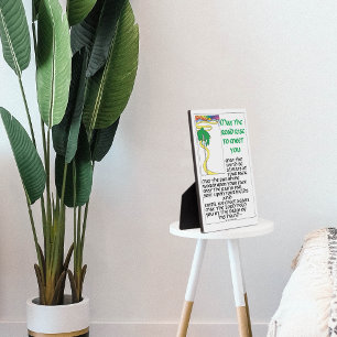 PLACA EXPOSITORA LA ORACIÓN IRLANDESA PUEDE AUMENTAR EL CAMINO PARA