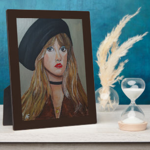 Placa Expositora La pintura de la bruja blanca por Alfred Fox