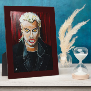 Placa Expositora La pintura del vampiro de Alfred Fox