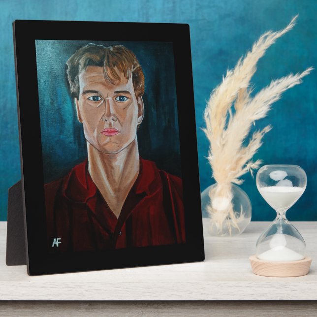 Placa Expositora La pintura fantasma de Alfred Fox (Lado)