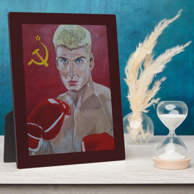 Placa Expositora La pintura rusa de Alfred Fox (Lado)