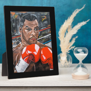 Placa Expositora La pintura The Champ de Alfred Fox