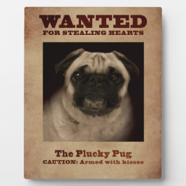 Placa Expositora La Plaque de Pug