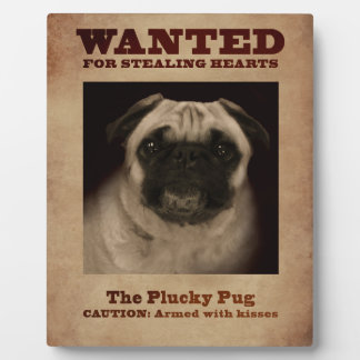 Placa Expositora La Plaque de Pug