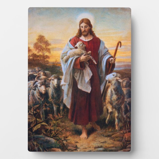 Placa Expositora La Plaque del Buen Pastor (Frente)