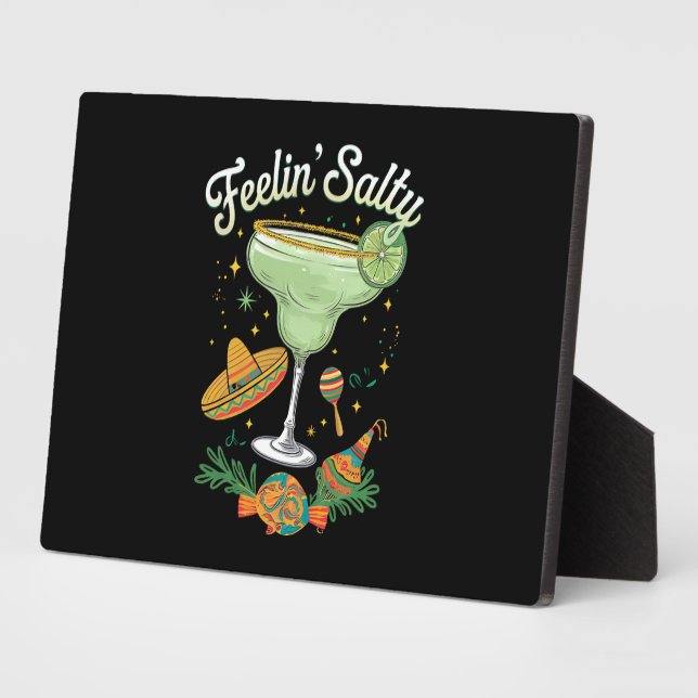 Placa Expositora La salsa de la mujer de Feelin Margarita Funny Cin (Lado)