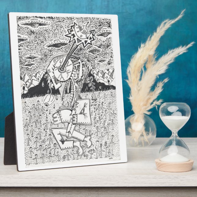 Placa Expositora La semilla (Lado)