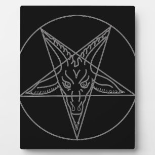 Placa Expositora La sigilia de Baphomet