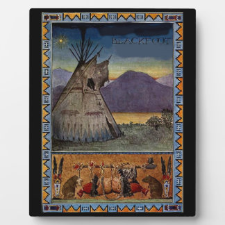 Placa Expositora La tribu Piikuni