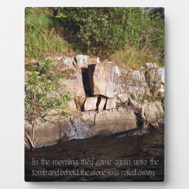 Placa Expositora La tumba de Jesús (Frente)