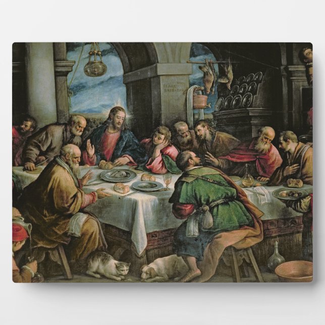 Placa Expositora La última cena 3 (Frente)