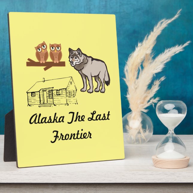 Placa Expositora La última frontera de Alaska (Lado)