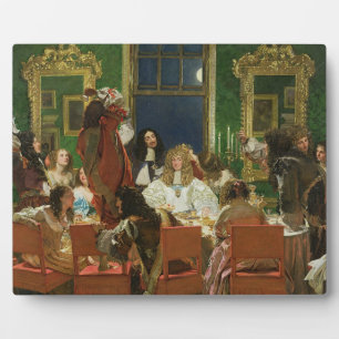 Placa Expositora La vida de Buckingham, 1853-55 (aceite sobre lienz