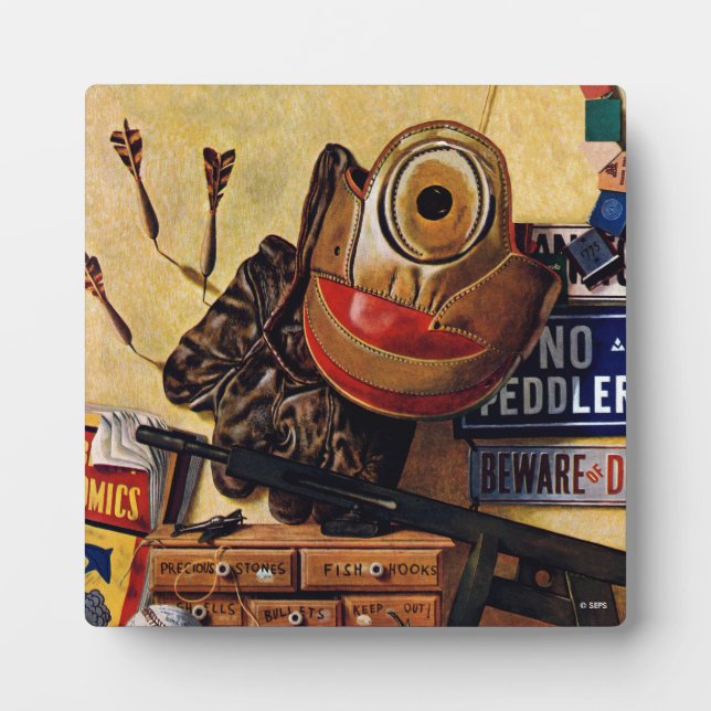 Placa Expositora La vida de los juguetes de niños (Frente)