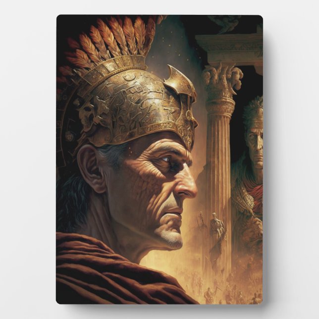 Placa Expositora La vida de los nicias y el craso (Frente)