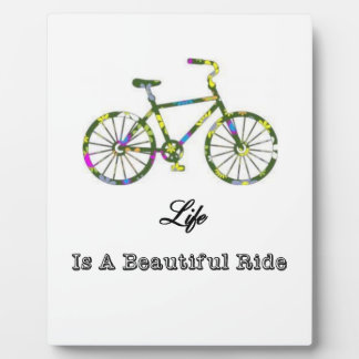 Placa Expositora La Vida Es Un Paseo Hermoso