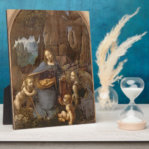 Placa Expositora La Virgen de las Rocas