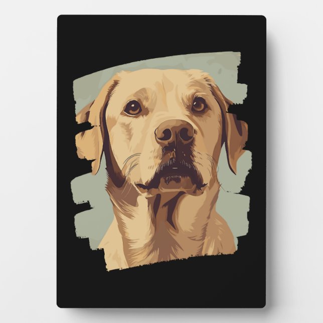 Placa Expositora Labrador (Frente)