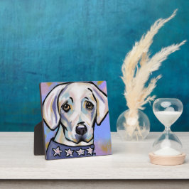 Placa Expositora Labrador Retriever