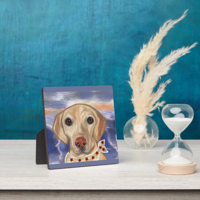 Placa Expositora Labrador Retriever (in situ)