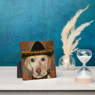 Placa Expositora Labrador Retriever