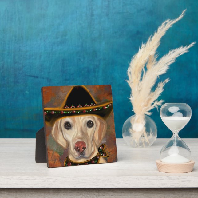 Placa Expositora Labrador Retriever (in situ)