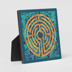 Placa Expositora LABYRINTH II 5.25 Plaque cuadrado - Verde