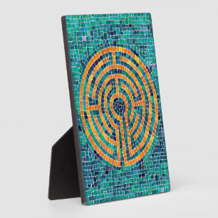Placa Expositora LABYRINTH II 5x7 Plaque con Easal