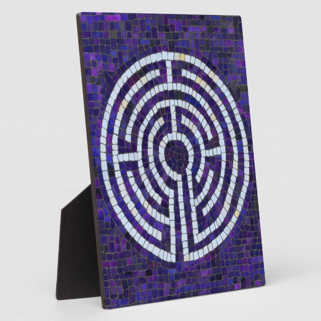 Placa Expositora LABYRINTH VIII 8x10 Plaque con caballete (Lado)