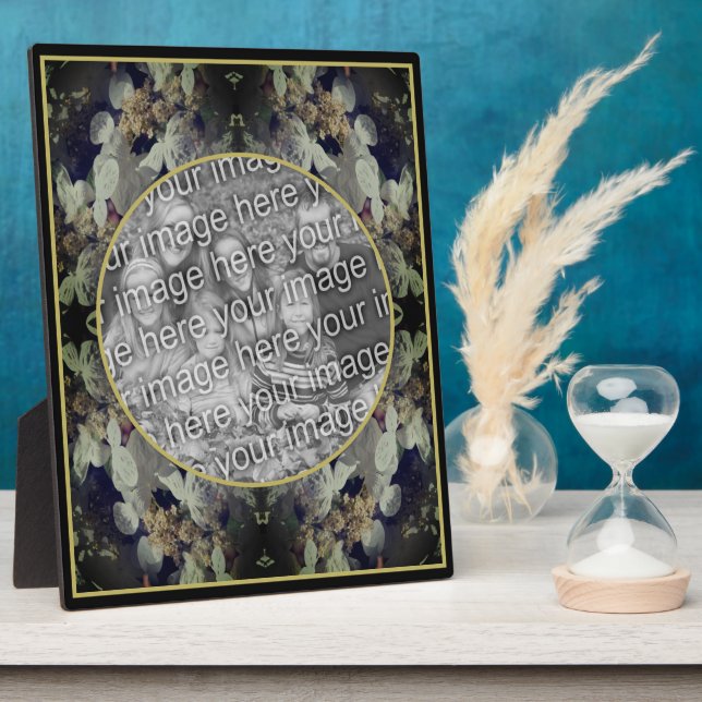 Placa Expositora Lacecap Blanco Hydrangea Añadir la foto (Lado)